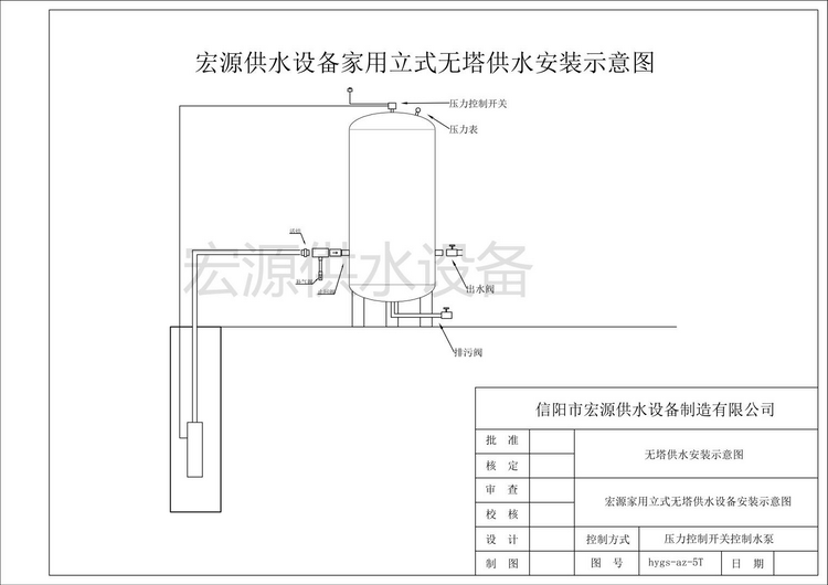 無(wú)塔供水器怎么安裝？